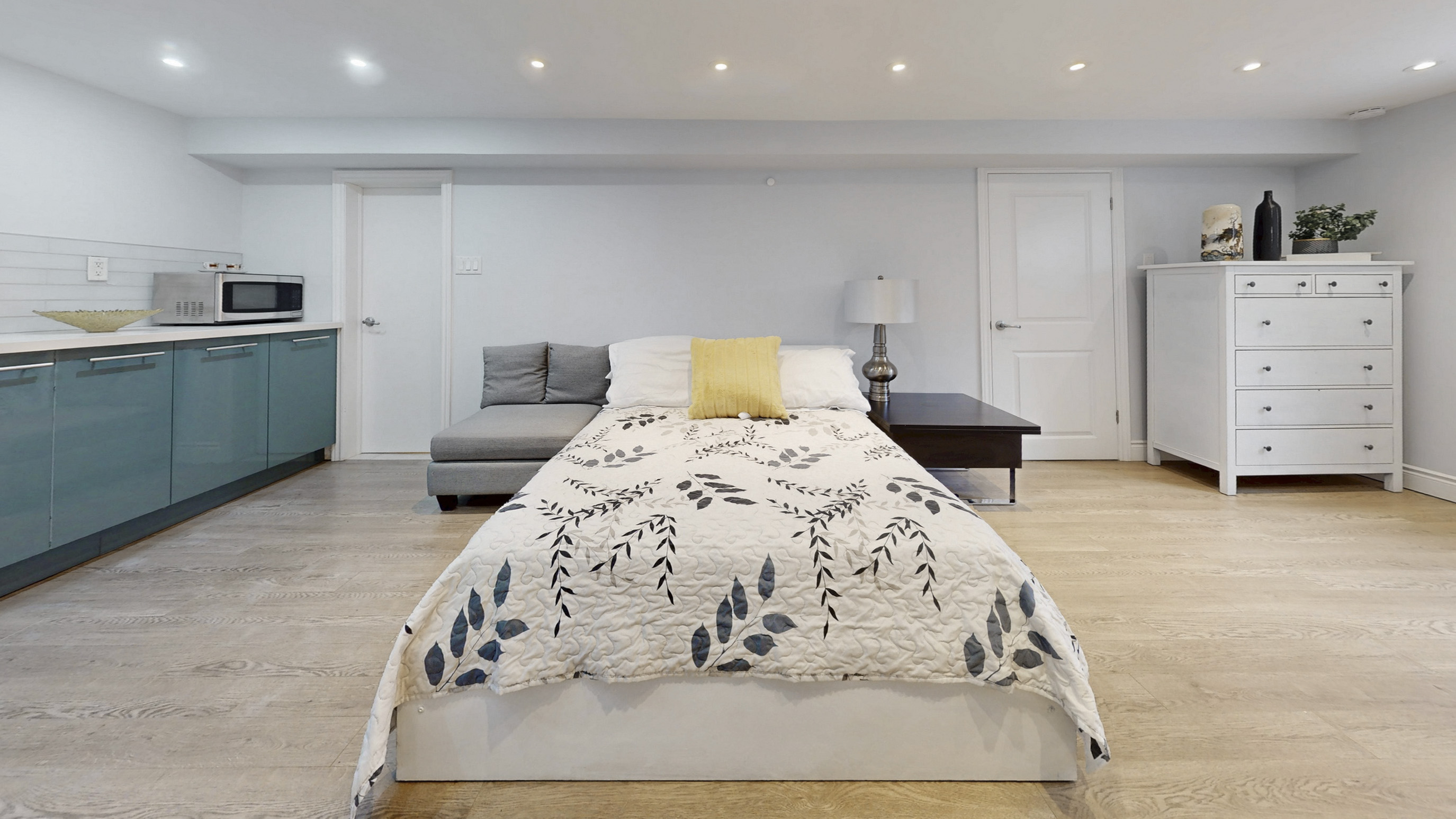 Basement studio-style space at 25 McManus Rd