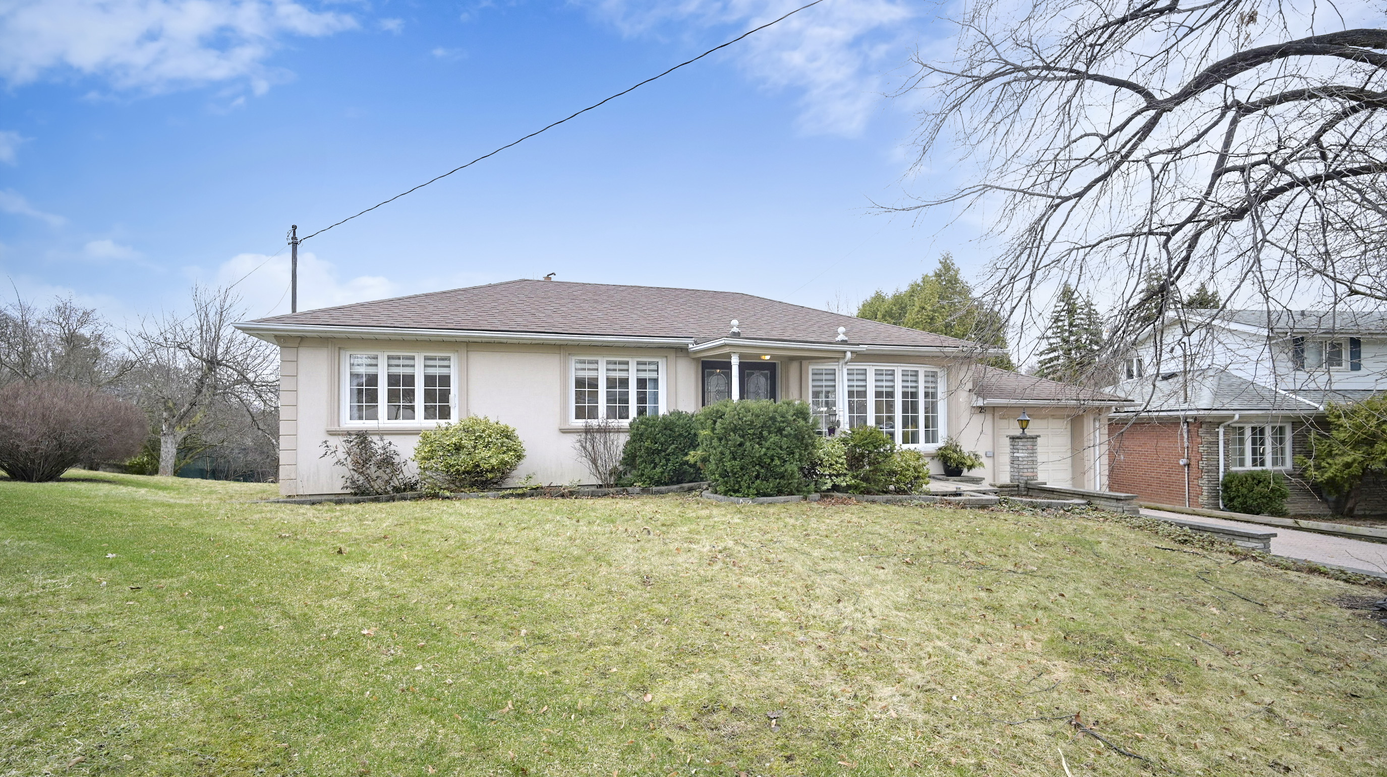 Front exterior view of 25 McManus Rd