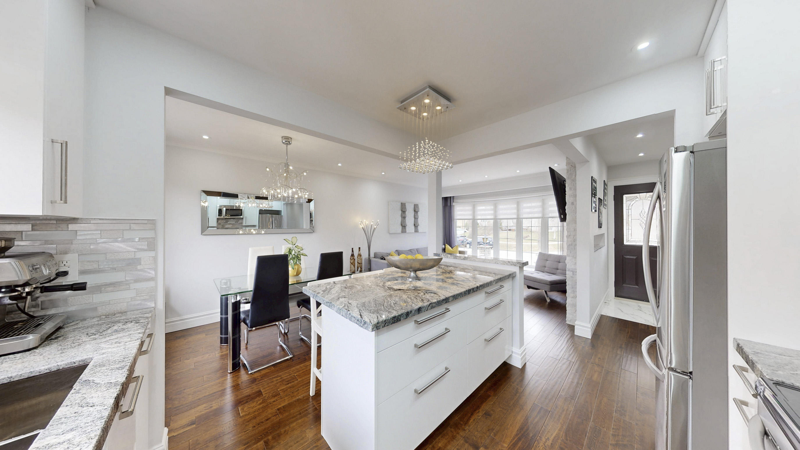 Kitchen island at 25 McManus Rd