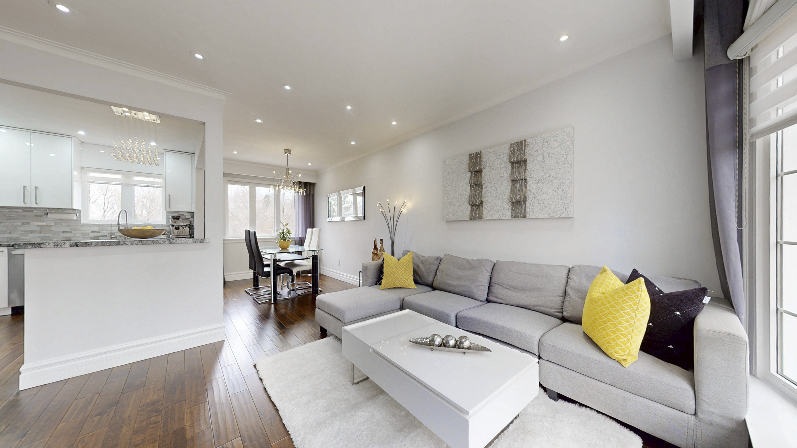 Open concept living space at 25 McManus Rd