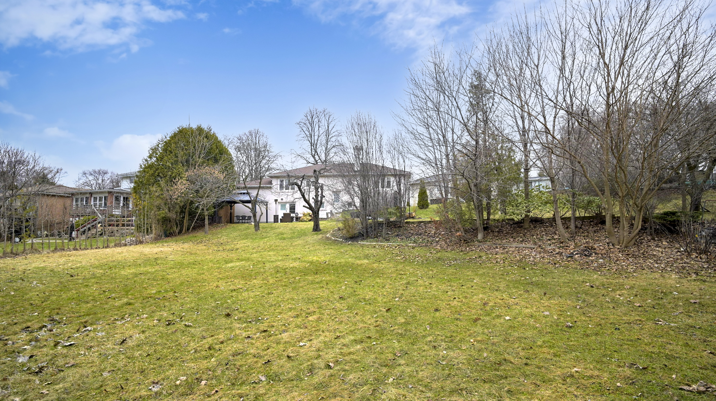 Park and nature view behind 25 McManus Rd
